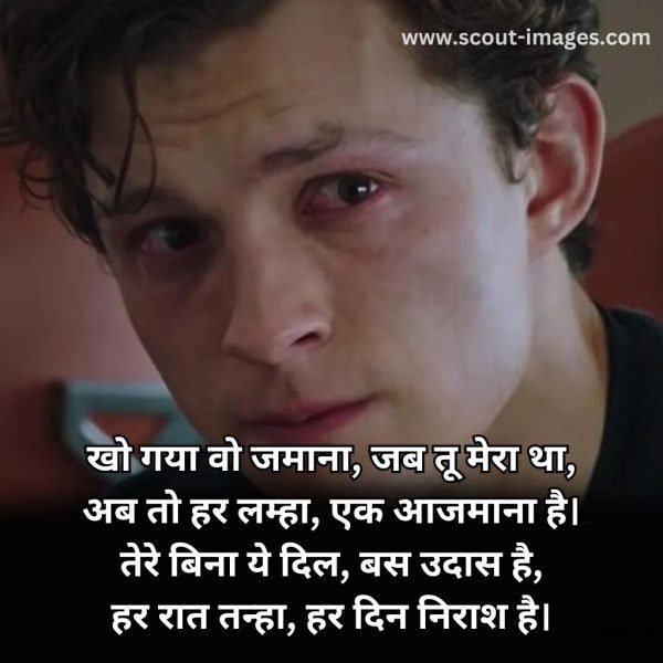 sad status in hindi